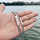 Pulseira de Casal Personalizada com Nome